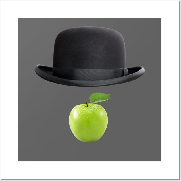 Rene Magritte (Homage) Wall Art by SteelWoolBunny